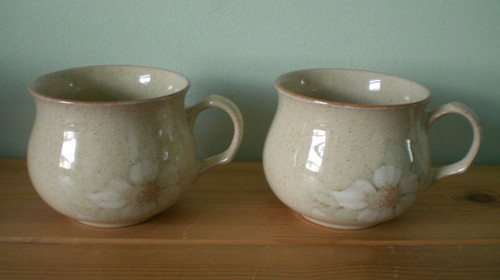 Denby daybreak teacups no - ,