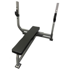 Commercial Flat Weight Bench Press / Heavy Duty Adjustable Weight Lifting Bench