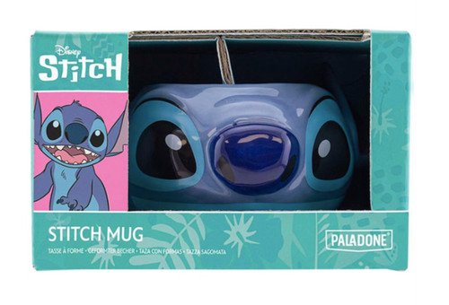 Disney stitch shaped mug - disney,