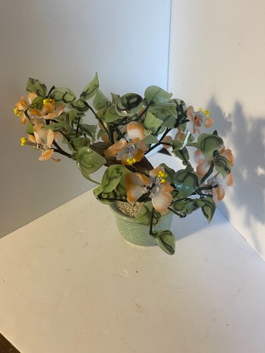 Vtg jade color glass - vtg,
