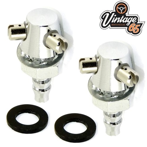 Classic car washer jets chrome - classic,