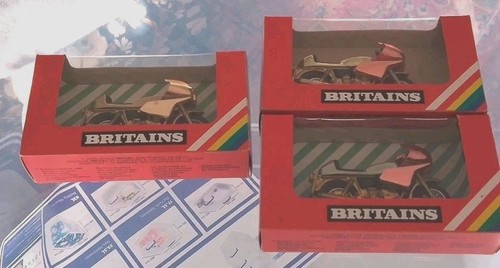 Britain diecast motorbikes - britain's,