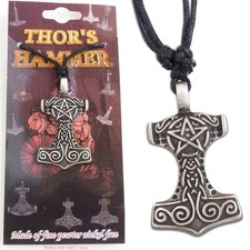 Thors Hammer Pendant Necklace