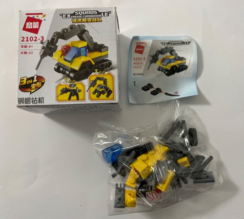 Building block vehicle - toy,