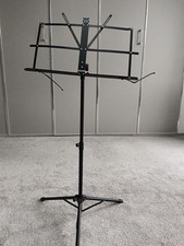 K KASONIC Music Stand, Kasonic 2 in 1 Dual-Use Folding Sheet Music Stand & Deskt