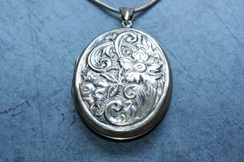 Large sterling silver solid - large,