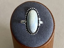 Vintage Sterling Silver Oval