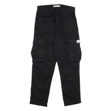 ZARA Mens Black Regular Cargo