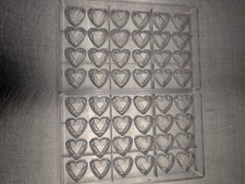 Polycarbonate Truffle Mold Gem Hearts Professional Chocolate Mold Candy Making