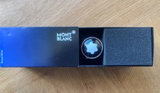 MontBlanc Royal Blue Ink Bottle 60ml bought from Harrods box opened never used