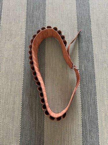 Italian leather ammo - italian, cartridge