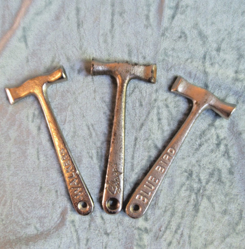 Vintage toffee hammers - 3, x