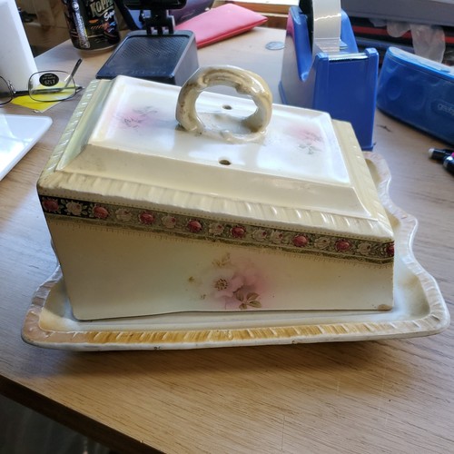 Antique original cheese dish - antique,