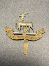 Original WW1/WW2 Royal Warwickshire Regiment Cap Badge