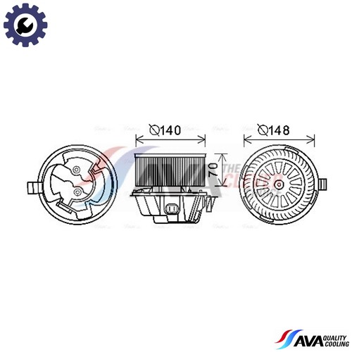 Electric motor interior - motor,