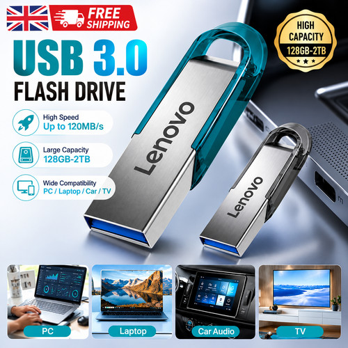 Lenovo 2tb usb flash drive - usb,