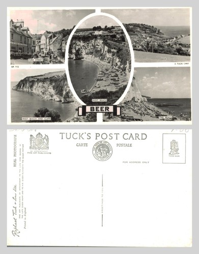 Vintage postcard multi - postcard,