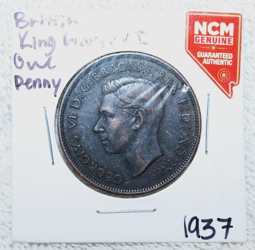 British 1937 king george - 1937,