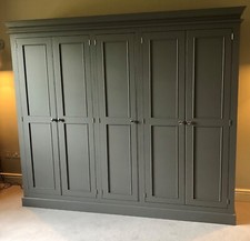Wardrobe - Painted 5 Door Full