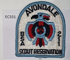 Boy Scout Camp Patch Avondale