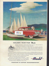 NASH AUTO CORP  50TH ANNIVERSARY GOLDEN YEAR BUDD STEEL BODY PARTS AD