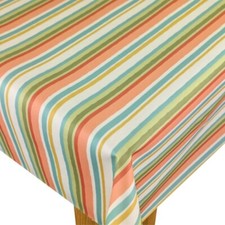Tutti Fruity Autumn Spice Cotton PVC WIPE CLEAN Tablecloth Matt Oilcloth