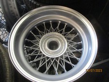 Rebuilt wire wheel silver 5 x