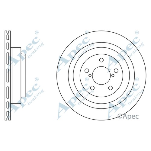 Brake discs vented for - brake,