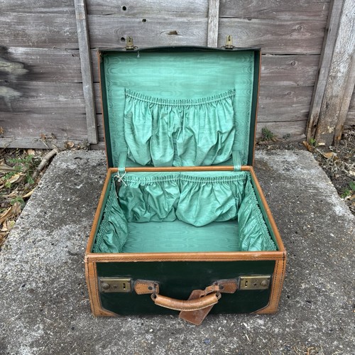 Vintage 70s green tan - 70s,