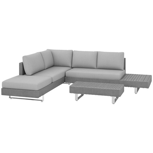Outsunny 3pc rattan wicker - 3pc,