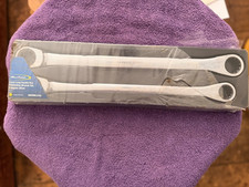 *NEW* BLUE-POINT  2-PC EXTRA LONG DOUBLE BOX RATCHETING WRENCH SET