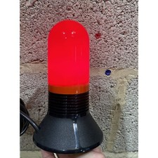Paterson Photographic Darkroom Safe Light Lamp Red Black 15-Watt Compact UK Plug