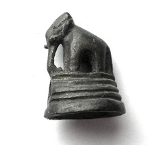 Antique Burmese Elephant Opium