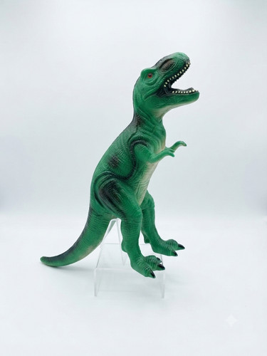 Large green rex - t-rex, dinosaur