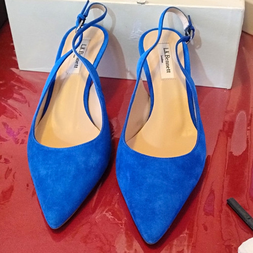 Bennett blue suede - l.k.,