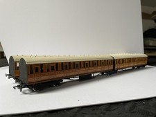 Ian Kirk Gresley LNER Teak Coach 4mm 00 Gauge Kit Built for Loco