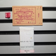 Vintage Levi's 501xx Red Tab