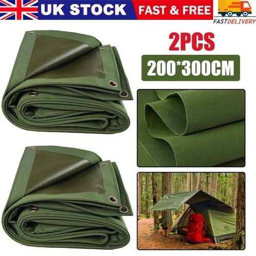 Heavy duty canvas tarp - canvas,
