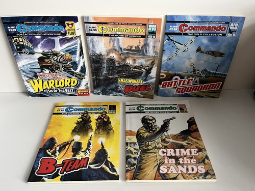 Commando war comic books job - books,