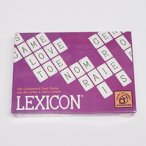 Lexicon crossword card game - lexicon,
