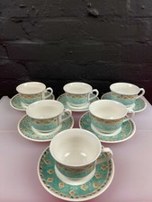 6 x Churchill Jeff Banks Ports of Call Kabul Cups and Saucers 2 Sets Available