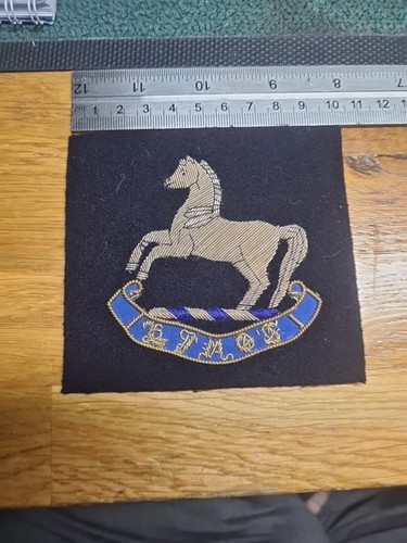 Kings regiment blazer patch - regiment,