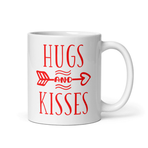 Hugs and kisses coffee - and, mug