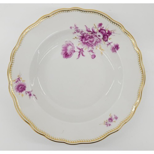 Antique meissen indian pink - indian,