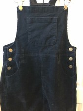 Black Cord Bib & Brace