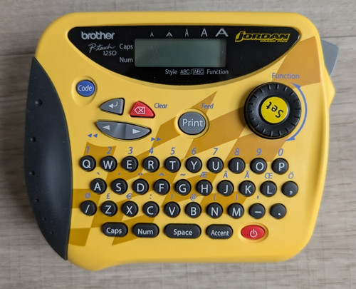 Brother touch 1250 label - 1250,