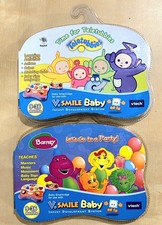 2 Lot Vtech V.Smile Baby Games