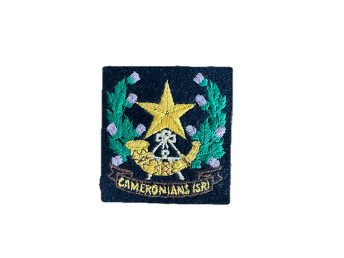 Cameronians patch - cameronians,