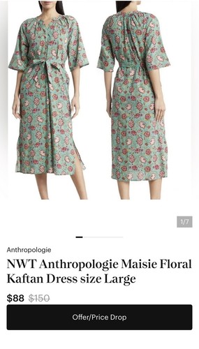 New anthropologie dress large - dress,