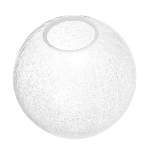 Crackle glass globe lamp - crackle,